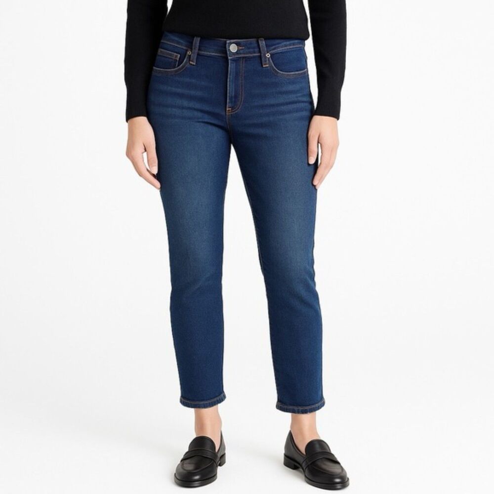 NWT Levi’s Wedgie Jeans High Rise Skinny Distressed Dark Wash Size 25 | 0 NEW